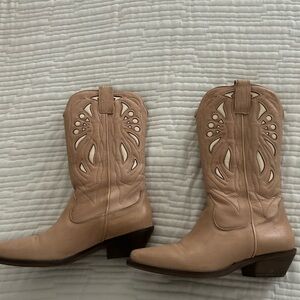 Free People Rancho Mirage western cowboy boots size 6